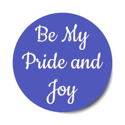 be my pride and joy stickers, magnet