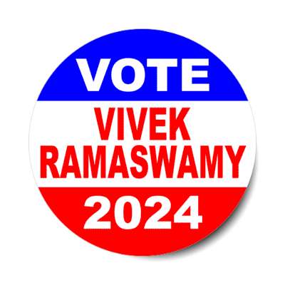 classic vote vivek ramaswamy 2024 president republican stickers, magnet