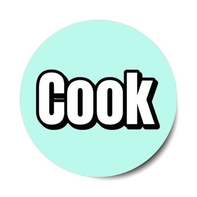 cook stickers, magnet