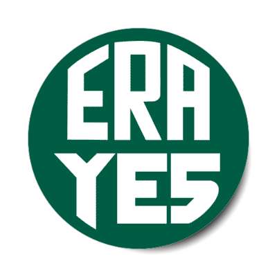 equal rights amendment vintage logo stickers, magnet