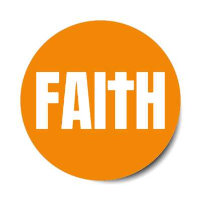 faith jesus cross stickers, magnet
