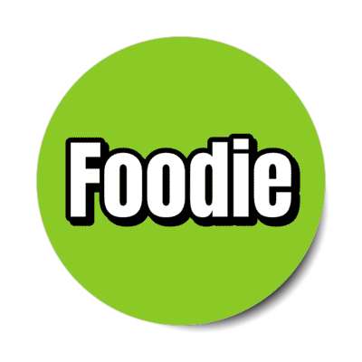 foodie stickers, magnet