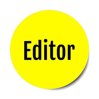 movie editor stickers, magnet