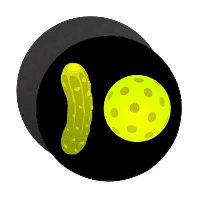 pickleball pickle ball stickers, magnet