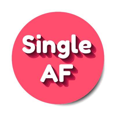 single af stickers, magnet