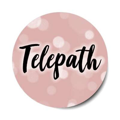 telepath stickers, magnet