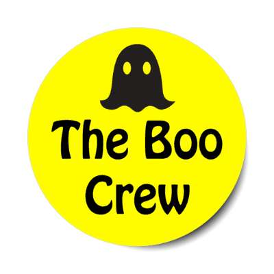 the boo crew ghost team stickers, magnet