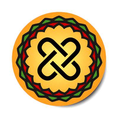 umoja unity kwanzaa symbol traditional stickers, magnet