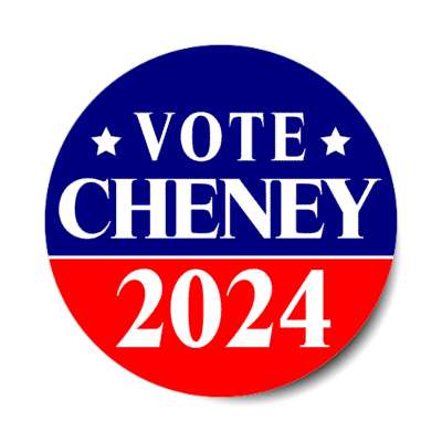 vote cheney 2024 liz elizabeth gop republican stickers, magnet
