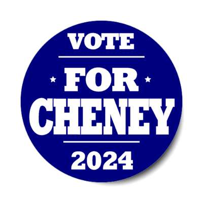 vote for cheney 2024 political stickers, magnet