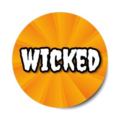 wicked 80s eighties phrase popular stickers, magnet